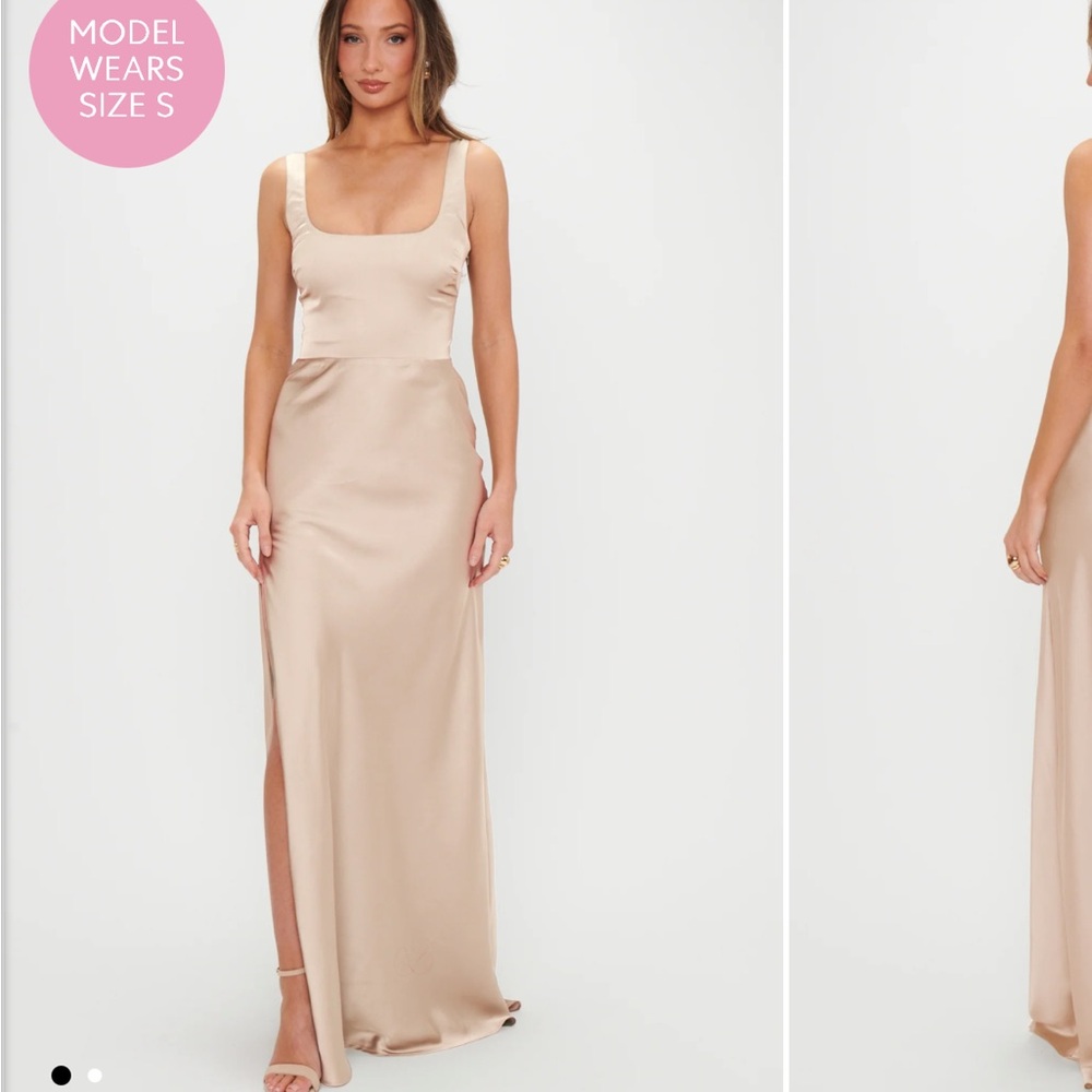 Show Me Your MuMu dusty rose Sleeveless Maxi Gown